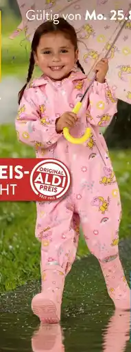 Aldi Süd Matsch- und Buddelanzug Angebot