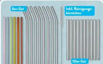 Aldi Süd Crofton Glas-Trinkhalme Angebot