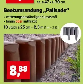 Thomas Philipps Beetumrandung palisade braun Angebot