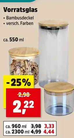Thomas Philipps Vorratsglas Angebot