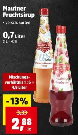 Thomas Philipps Mautner markhof pfirsich-maracuja sirup Angebot