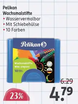 Rossmann Pelikan wachsmalstifte Angebot