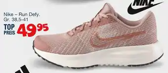 Siemes Schuhcenter Nike run defy Angebot