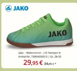 Siemes Schuhcenter Jako hallenschuh j-si sweeper jr Angebot