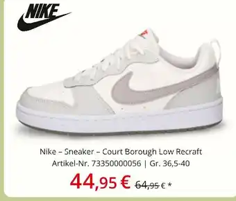 Siemes Schuhcenter Nike sneaker - court borough low recraft Angebot