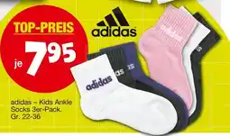 Siemes Schuhcenter Adidas kids ankle socks 3er-pack Angebot