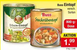 Zimmermann Buss eintopf Angebot