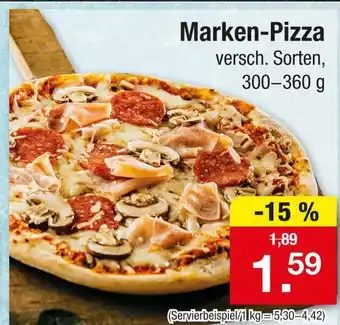 Zimmermann Marken-pizza Angebot
