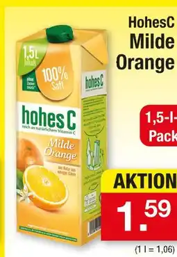 Zimmermann Hohes c milde orange Angebot