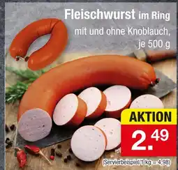 Zimmermann Fleischwurst im ring Angebot