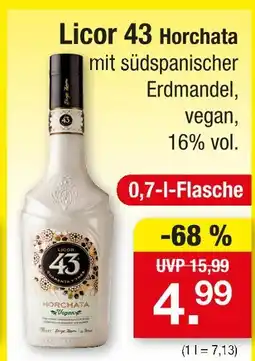 Zimmermann Licor 43 horchata Angebot