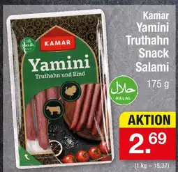 Zimmermann Kamar yamini truthahn snack salami Angebot