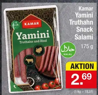 Zimmermann Kamar yamini truthahn snack salami Angebot