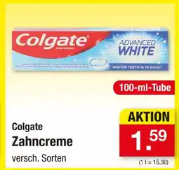 Zimmermann Colgate zahncreme Angebot
