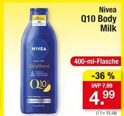 Zimmermann Nivea q10 body milk Angebot