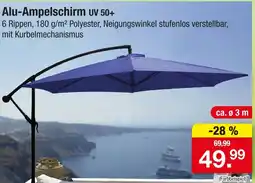 Zimmermann Alu-ampelschirm uv 50+ Angebot