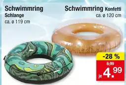 Zimmermann Schwimmring schlange Angebot