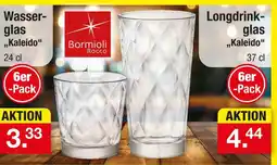 Zimmermann Bormioli rocco wasserglas „kaleido“ Angebot