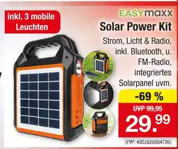 Zimmermann Easymaxx solar power kit Angebot