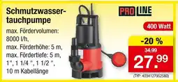 Zimmermann Pro line schmutzwassertauchpumpe Angebot