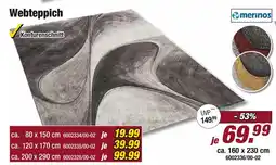 Poco Merinos webteppich Angebot