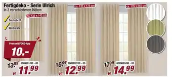 Poco Fertigdeko - serie ulrich Angebot