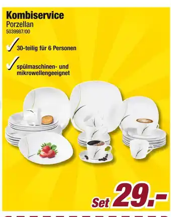 Poco Kombiservice porzellan Angebot