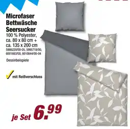 Poco Microfaser bettwäsche seersucker Angebot