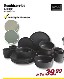 Poco Kevoli kombiservice steingut Angebot