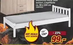 Poco Massivholz kiefer weiß lackiert Angebot