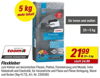 toom Baumarkt Toom flexkleber Angebot