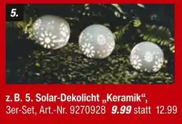 toom Baumarkt Solar-dekolicht „keramik“ Angebot