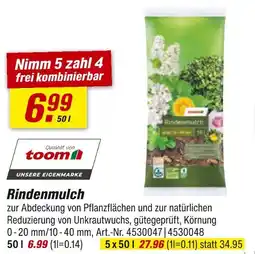 toom Baumarkt Toom rindenmulch Angebot