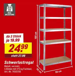 toom Baumarkt Schwerlastregal Angebot