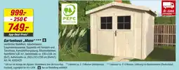 toom Baumarkt Gartenhaus mano Angebot