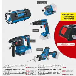 toom Baumarkt Bosch akku-schwingschleifer gss 18v-10 Angebot
