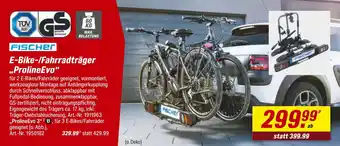 toom Baumarkt Fischer e-bike-/fahrradträger prolineevo Angebot