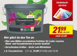 toom Baumarkt Toom fassadenfarbe Angebot
