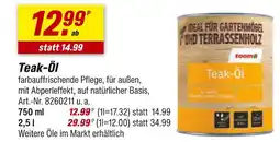 toom Baumarkt Teak-öl Angebot