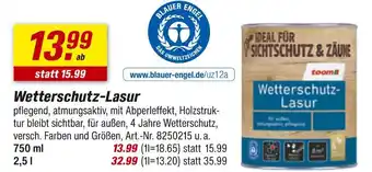 toom Baumarkt Toom wetterschutz-lasur Angebot
