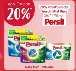 Rossmann Persil 20% rabatt Angebot