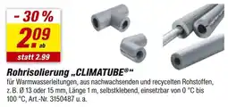 toom Baumarkt Rohrisolierung climatube Angebot