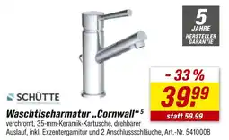 toom Baumarkt Schütte waschtischarmatur „cornwall“ Angebot