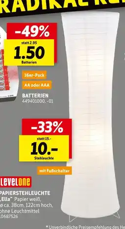 SCONTO Batterien Angebot
