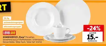 SCONTO Levelone kombiservice elena porzellan Angebot