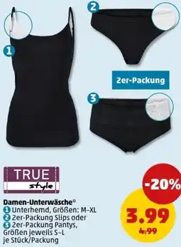 PENNY TRUE style Damen-Unterwäsche Angebot