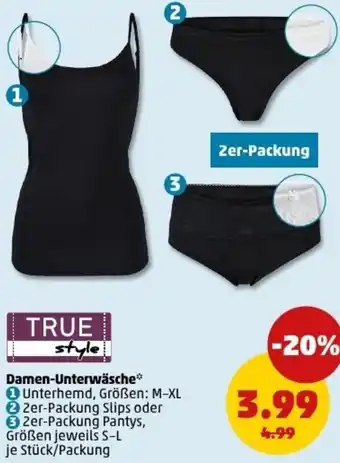 PENNY TRUE style Damen-Unterwäsche Angebot