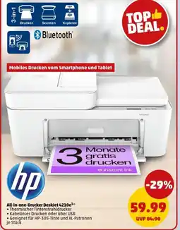 PENNY hp All-in-one-Drucker DeskJet 4210e Angebot