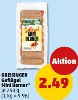 PENNY GREISINGER Geflügel Mini Berner Angebot