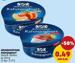 PENNY WEIHENSTEPHAN Rahmjoghurt Angebot